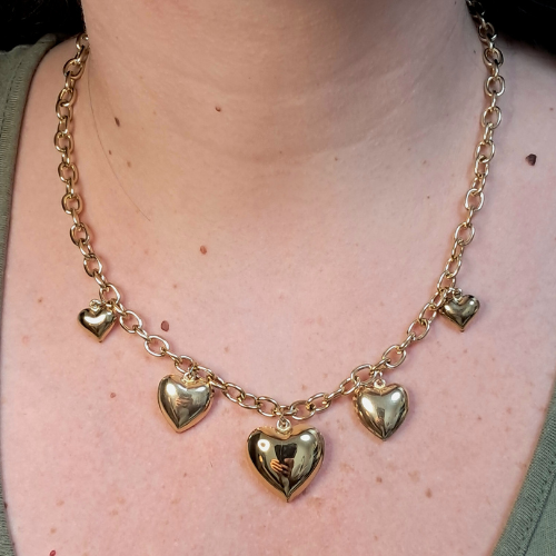 Collana Cuori Sonaglio