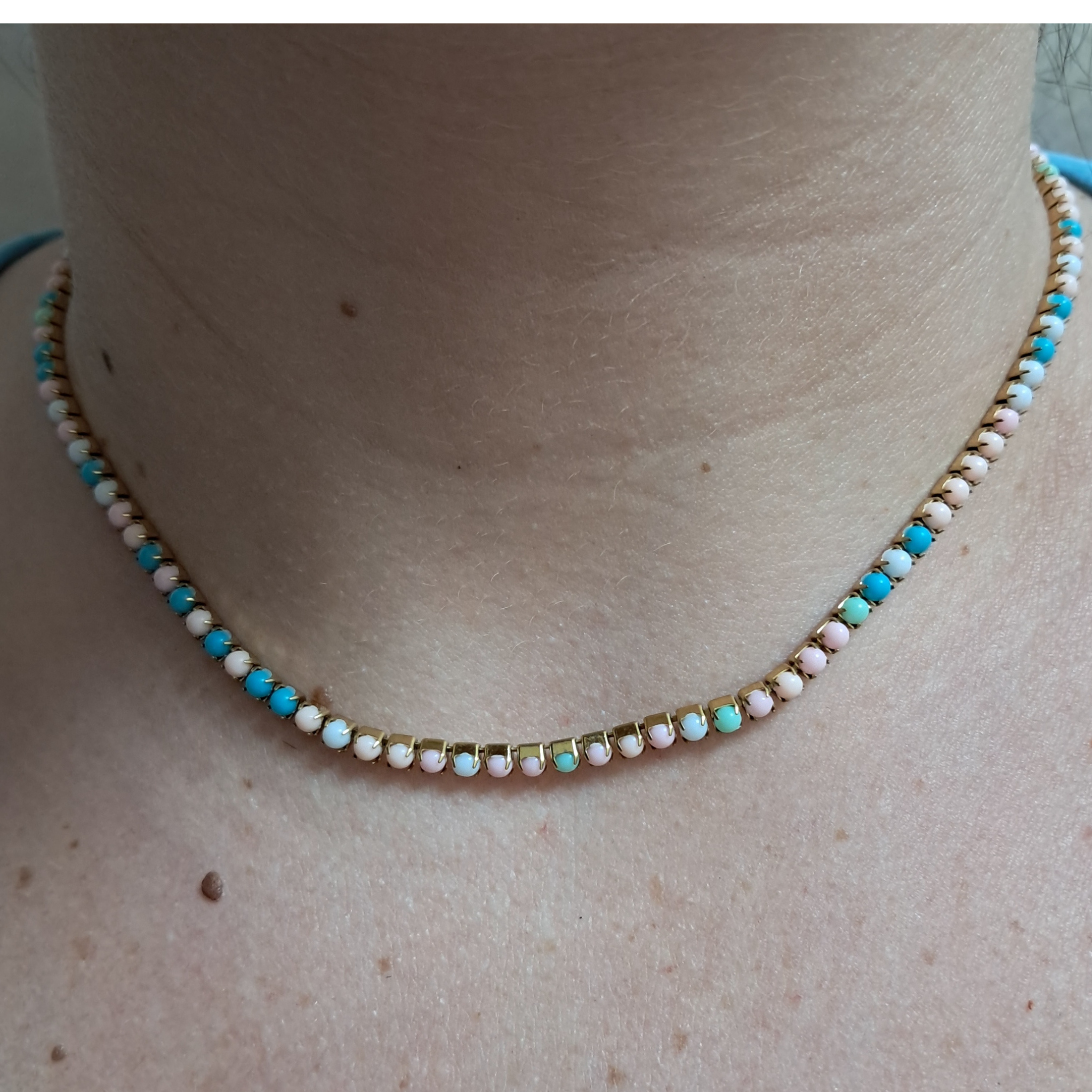 Collana Sfere Colorate