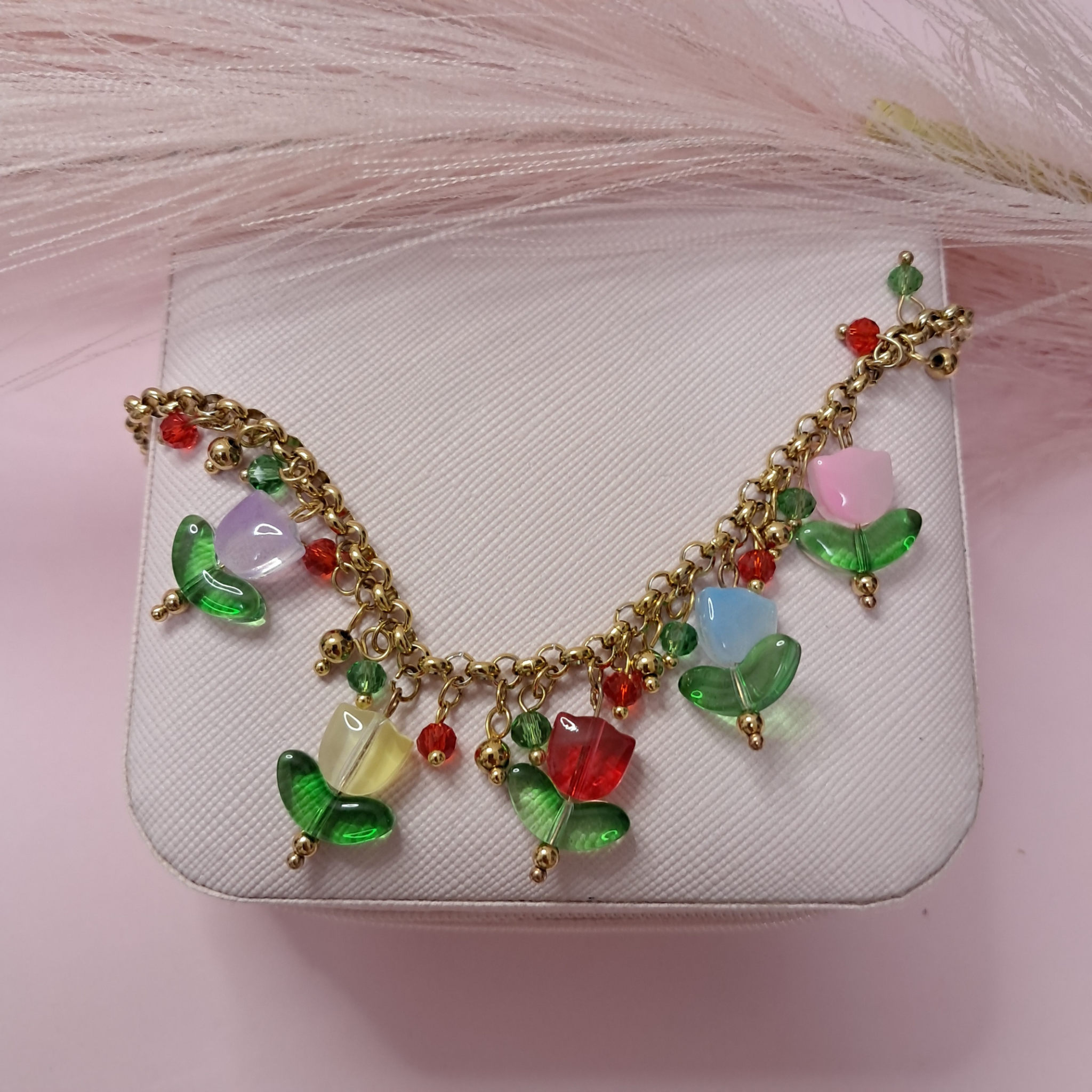 Bracciale Fiori Colorati