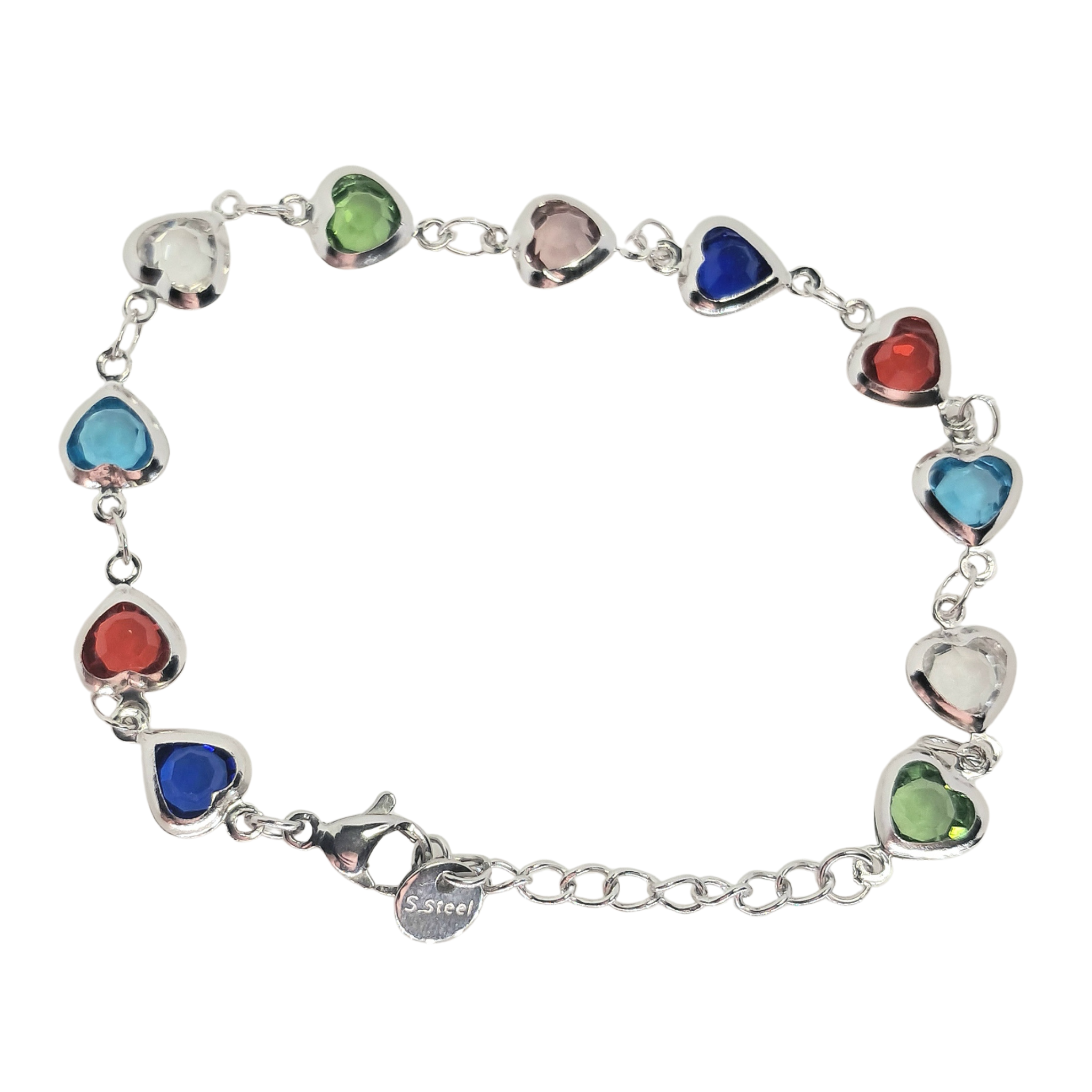 Bracciale Cuori Colorati