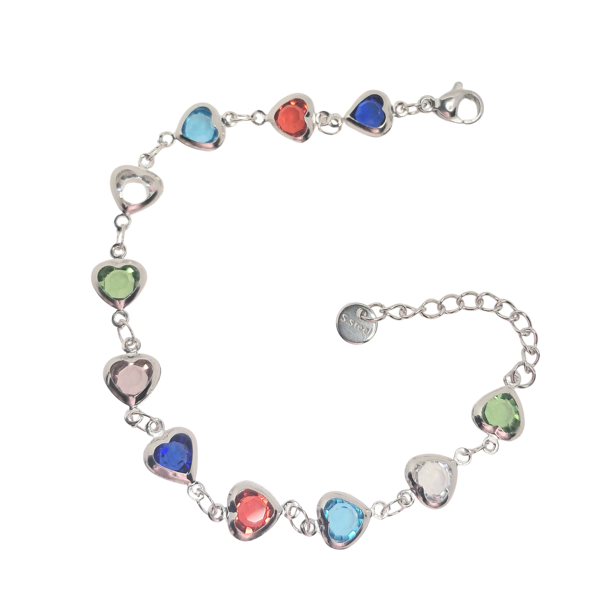 Bracciale Cuori Colorati