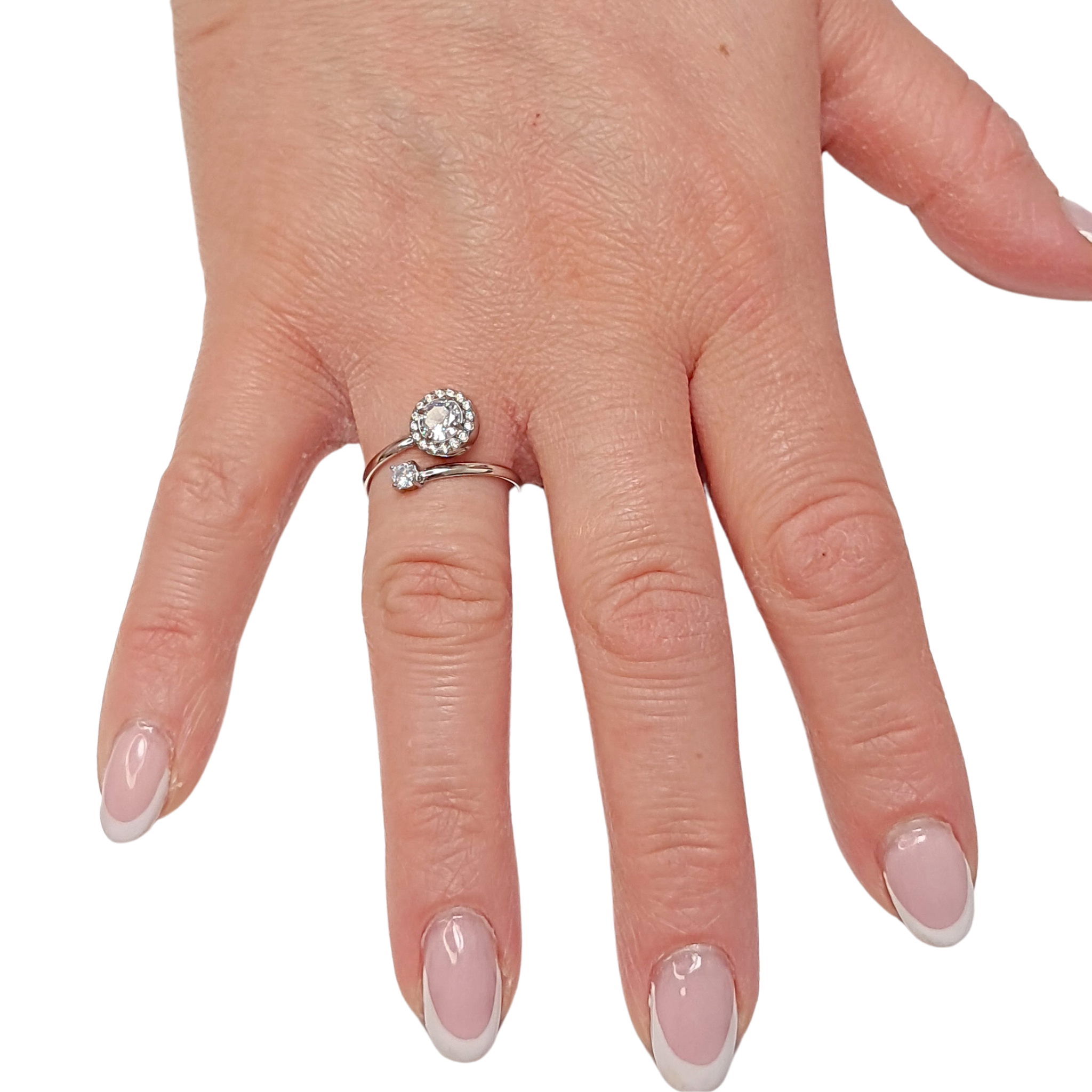 Anello Zircon Duo
