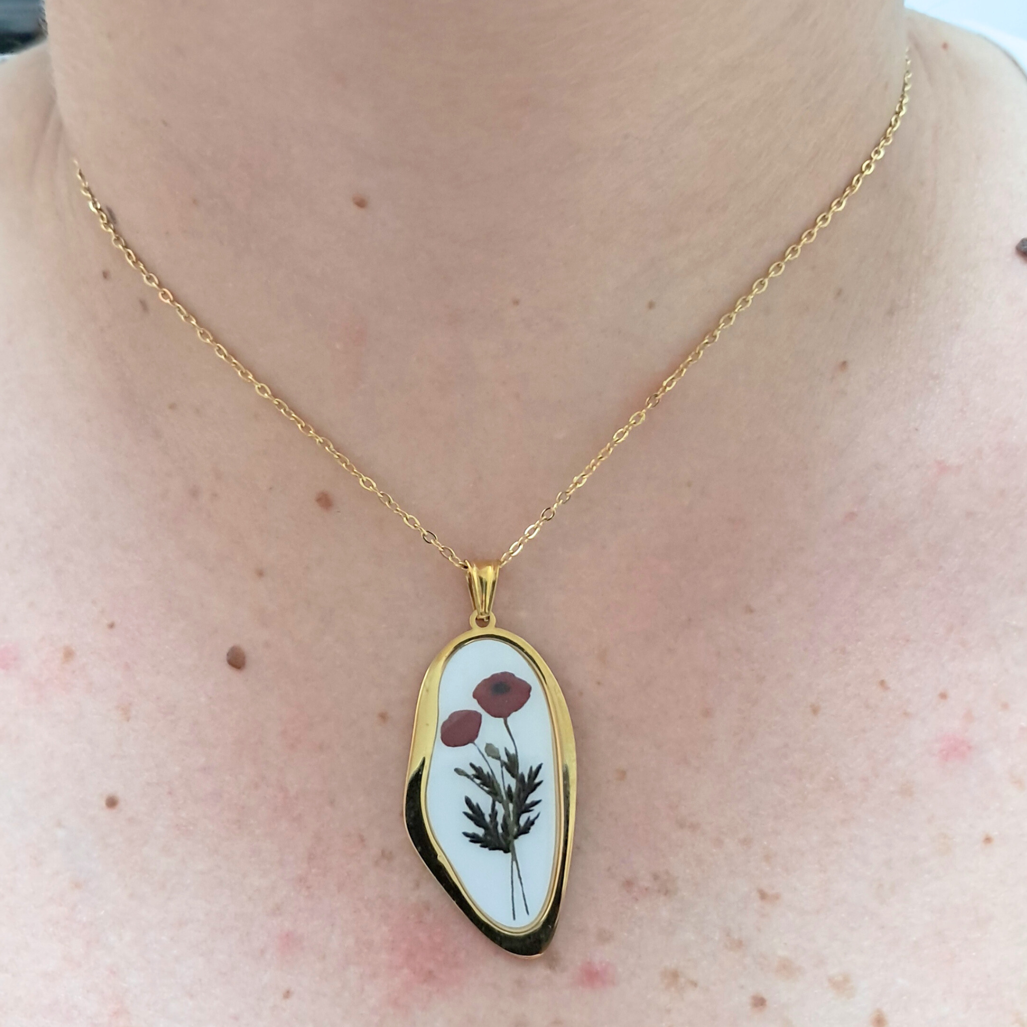 Collana Ciondolo Fiori