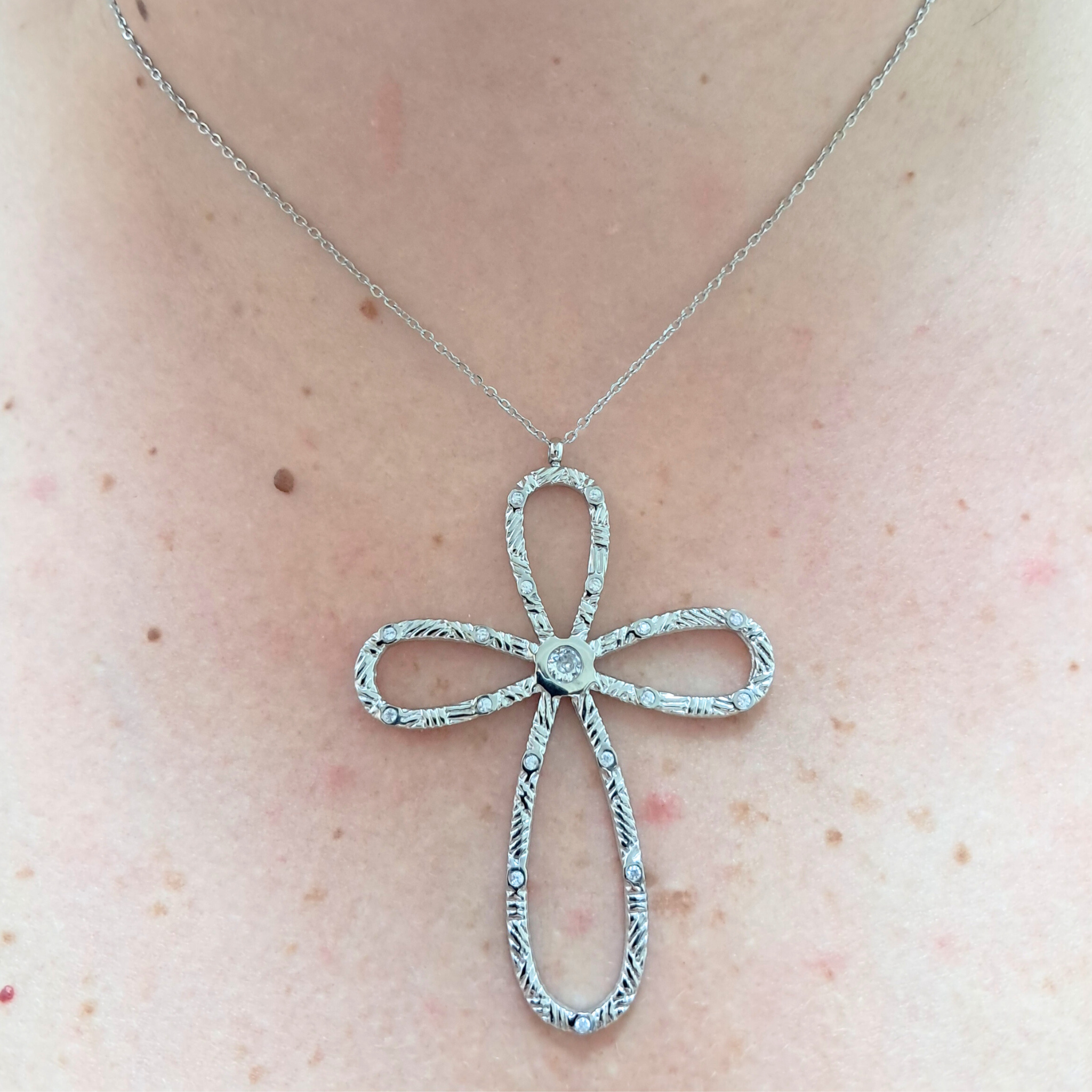 Collana Croce Egizia