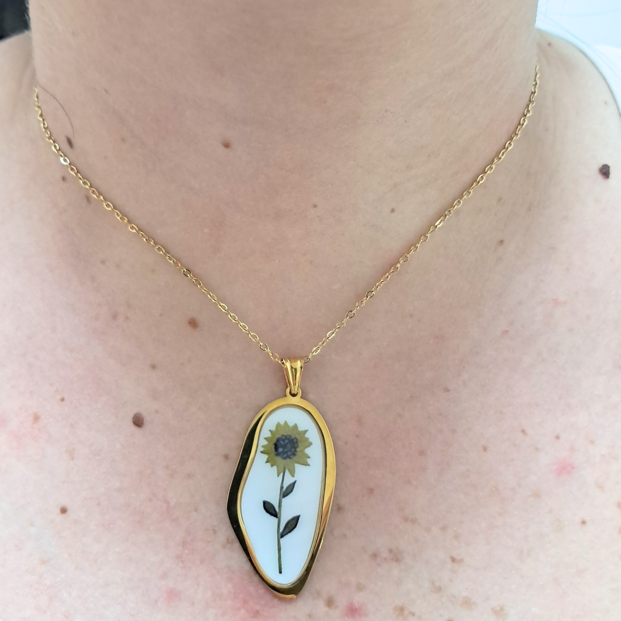 Collana Ciondolo Girasole