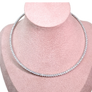 Collana Girocollo Zirconata