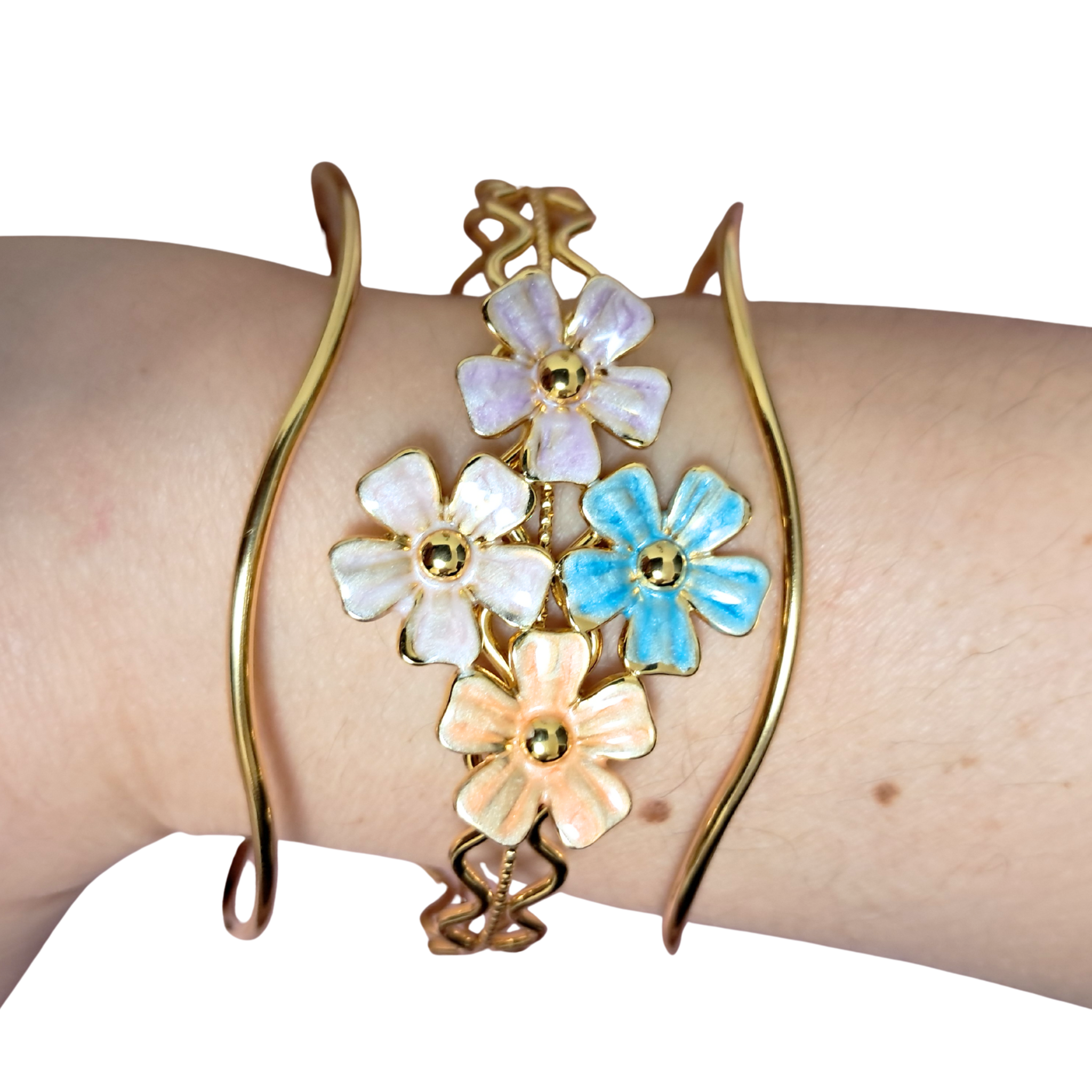 Bracciale Rigido Arcobaleno